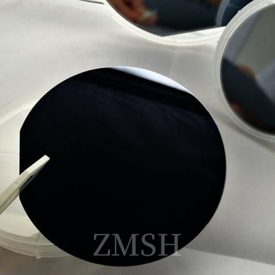 Sic Silicon Carbide Substrate 5.0*5.0mm Square 6H-P Type Thickness 350μm Zero Grade Dummy Grade