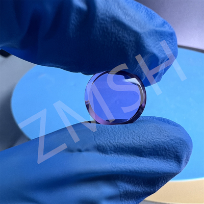 Sapphire Optical Windows Violet Windows Purple Application Watch Case Well-Polished High-Hardness Optical Use