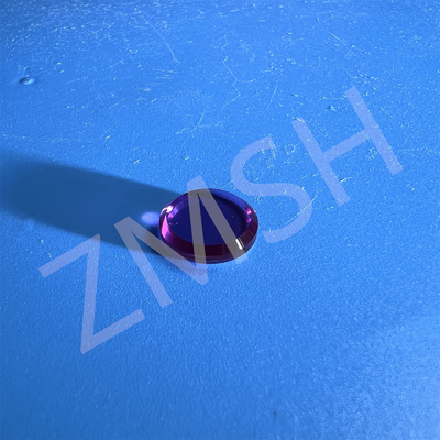 Sapphire Optical Windows Violet Windows Purple Application Watch Case Well-Polished High-Hardness Optical Use
