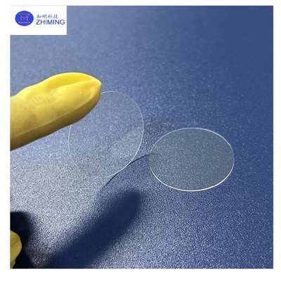 Sapphire Window Crystal Glass Lens Substrate Al2O3 Customized Irregular Shape High Light Transmission