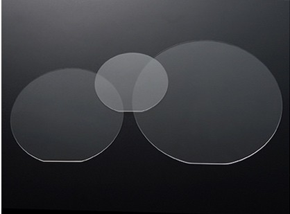 dia125mm Double Side Polished Sapphire Glass Lens Al2O3 Single Crystal Substrate