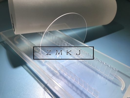 dia125mm Double Side Polished Sapphire Glass Lens Al2O3 Single Crystal Substrate