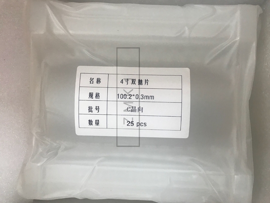 SSP / DSP Sapphire Wafer Substrate Wear Resistance For Optical Lens