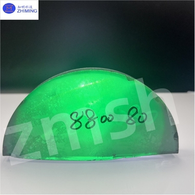 Synthetic Gem Crystal Moissanite Colored Sapphire Vivid Green SIC Raw Materials Jewelry Custom