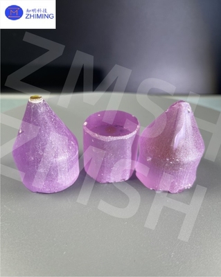 YAG Yttrium Aluminum Garnet Lab Grown Free Cut Purple Sapphire Crystal Gemstone Material Dope Neodymium Ions