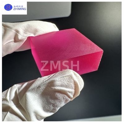 Synthetic Sapphire Rough Rose Color Loose Stones Lab-grown Custom Colored Gemstones For Jewelry Making