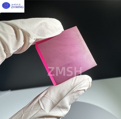 Synthetic Sapphire Rough Rose Color Loose Stones Lab-grown Custom Colored Gemstones For Jewelry Making