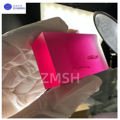 Synthetic Sapphire Rough Rose Color Loose Stones Lab-grown Custom Colored Gemstones For Jewelry Making
