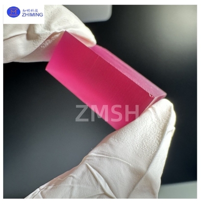 Synthetic Sapphire Rough Rose Color Loose Stones Lab-grown Custom Colored Gemstones For Jewelry Making