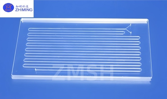 Microfluidic Chip Glass Substrate Optically Transparent Wafer High-precision Processing Customization BF33 JGS1 JGS2 Sapphire Quartz Corning Glass