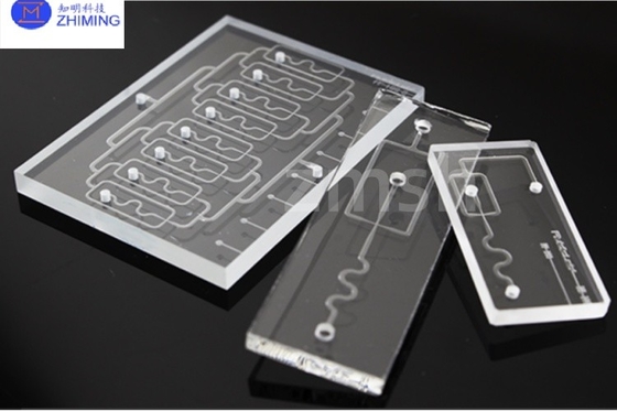 Microfluidic Chip Glass Substrate Optically Transparent Wafer High-precision Processing Customization BF33 JGS1 JGS2 Sapphire Quartz Corning Glass