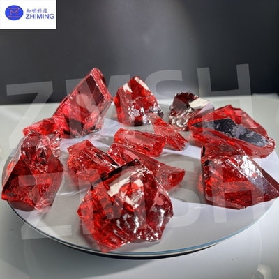 Lab Sapphire Padparadscha Gemstone Cut Popular Pink-orange Color Jewelry Designs