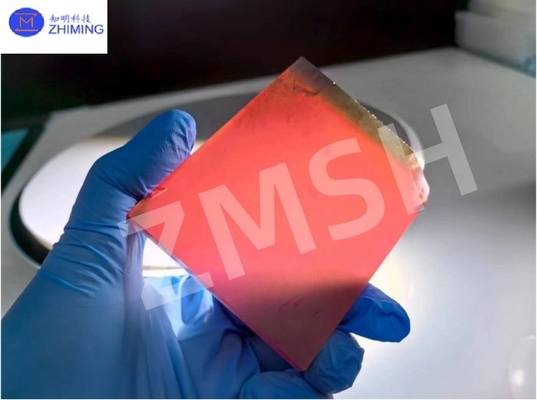 Lab-grown Rough Sapphire Uncut  Pink-orange Paparadscha Al2O3 Single Crystal High Hardness