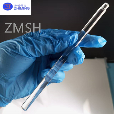 Sapphire AL2O3 Tubes NMR Nuclear Magnetic Resonance High Hardness Transparent Polished Customization