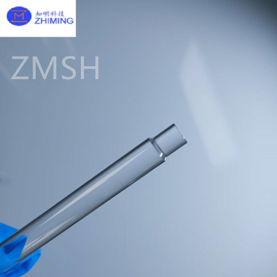 Sapphire AL2O3 Tubes NMR Nuclear Magnetic Resonance High Hardness Transparent Polished Customization