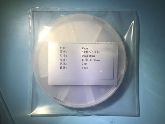500um Thickness Indium Arsenide Wafer InAs Crystal Wafer 2 Inch Diameter 50.8mm