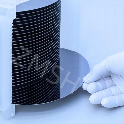Silicon Carbide Wafer Sic Substrate 4H-P Type Off Axis 4.0°toward Zero Grade For Temperature Sensor