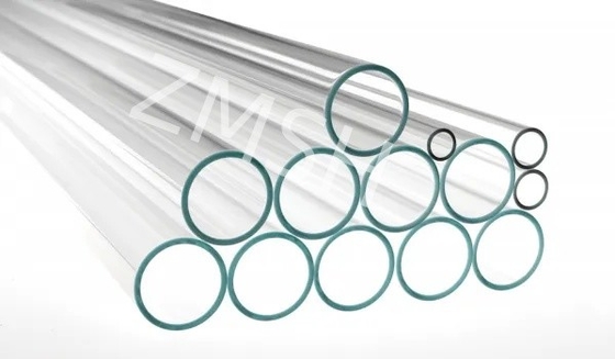 Custom High Borosilicate Glass Tube Transparent Pyrex Tube Sight Glass For Industrial Use