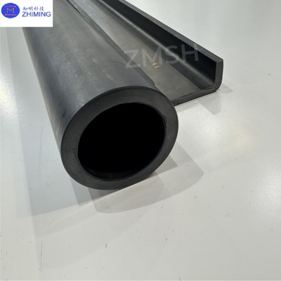 SIC Silicon Carbide Ceramic Tube Tube Custom Fire Resistant High Strength Electronic Chemical Industry