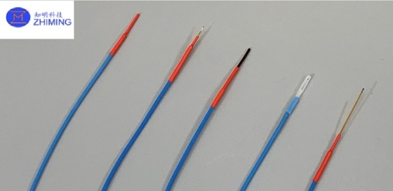 GaAs Fiber Optic Temperature Sensor GaAs Package Temperature Sensor Quartz Glass Fiber Conduction