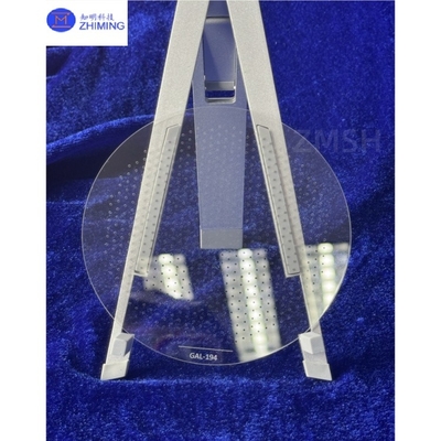 TGV Sapphire Wafer Perforated Glass Substrate Through Glass Via  TGV Customized