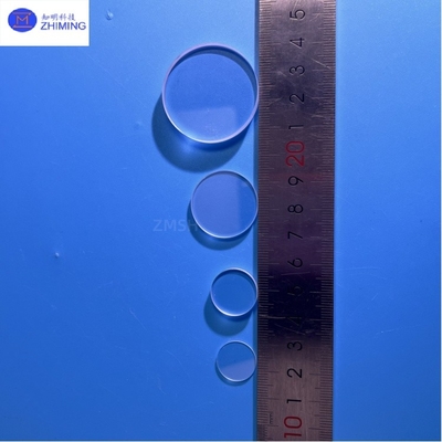 Sapphire Circular Window Sapphire Glass 90% Transmittance For Laser Window