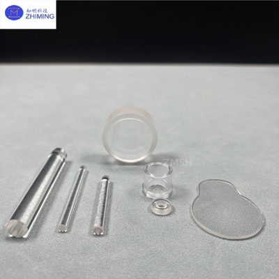 Sapphire Custom-Shaped Windows Optical Glass Multi-Form Customization Transmittance >85%