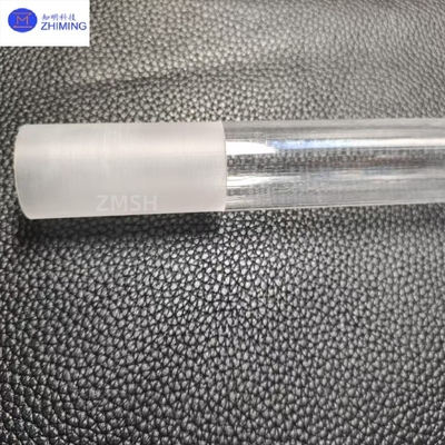 Sapphire Tubes Customized Tubular Components 99.999% Al₂O₃ 80%-90% Transmittance For Endoscopic Catheter