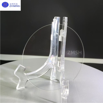 Al₂O₃ Sapphire Wafer,  Off C-Axis Toward M-Plane 8°, Diameters: 2"– 8", Custom Thickness
