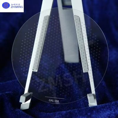 Through Glass Vi (TGV) JGS1 JGS2 Sapphire BF33 Quartz Customizable Dimensions