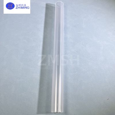 Sapphire Optical Glass Tube  Al2O3 High Hardness 9.0 Polished Customized Size