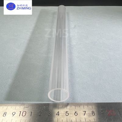 Sapphire Optical Glass Tube  Al2O3 High Hardness 9.0 Polished Customized Size