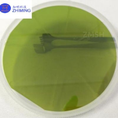 SiC Crystal Seed Wafers Dia 205 203 208 Production Grade PVT/HTCVD Growth