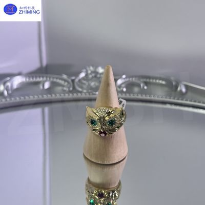 Premium Custom Lab-Grown Colored Sapphire Gemstones Jewelry Rings Processing