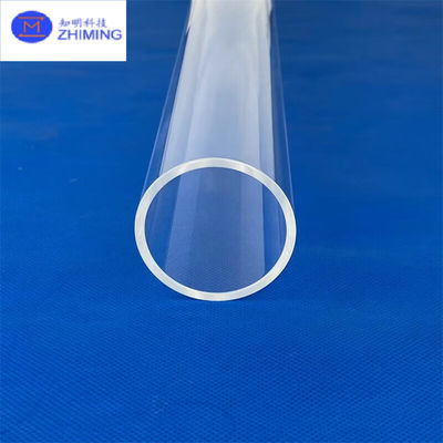 Customizable Sapphire Tubes KY Method , 4"  Polished unti-scratching High Hardness