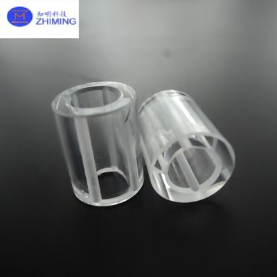 Sapphire Tube length 50.8 mm Pressure Resistant Customized Size Single Crystal Al2O3