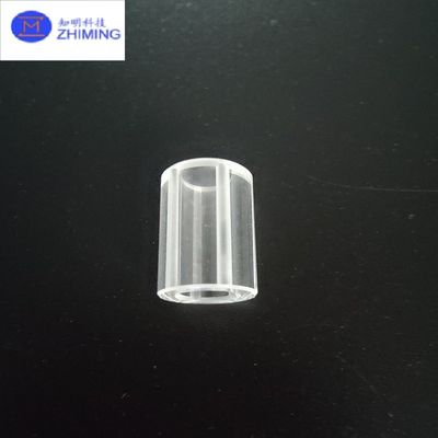 Sapphire Tube length 50.8 mm Pressure Resistant Customized Size Single Crystal Al2O3