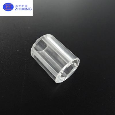Sapphire Tube length 50.8 mm Pressure Resistant Customized Size Single Crystal Al2O3