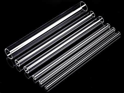 Sapphire Tube length 203.2 mm Pressure Resistant Customized Size Single Crystal Al2O3