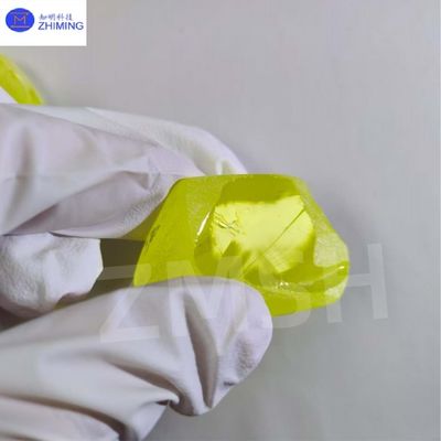 High-Purity Laboratory Grown YAG Crystals Gemstones In Yellow For Jewelry Applications