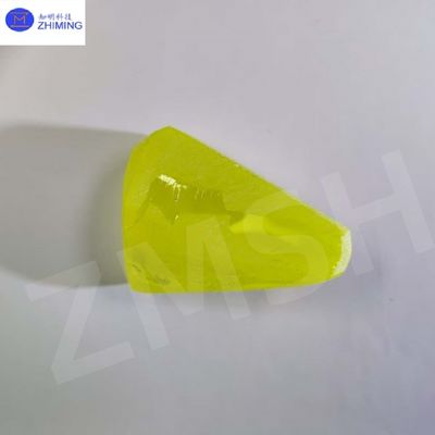 High-Purity Laboratory Grown YAG Crystals Gemstones In Yellow For Jewelry Applications