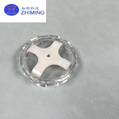 Single-piece Horizontal Wafer Packaging Box 1"-12" PP PC Wafer Transporter With Foam Cushion