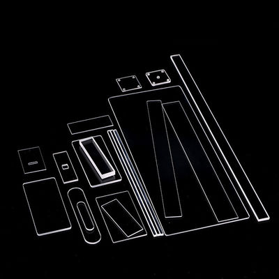 Corrosion-resistant Quartz Glass High Light Transmittance Window Custom Shaped JGS1/JGS2 Quartz Glass