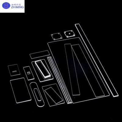Quartz Glass Optical-Grade Windows Custom Fused Silica Plates SiO₂ Crystal JGS1 / JGS2
