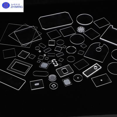 Custom Irregular-Shaped Quartz Glass Windows High-Purity Fused Silica Optical Components