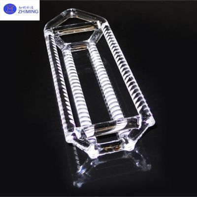 Quartz Boats Fused Silica Boat SiO₂≥99.99% Surface Roughness Ra≤0.1μm Wafer Carrier