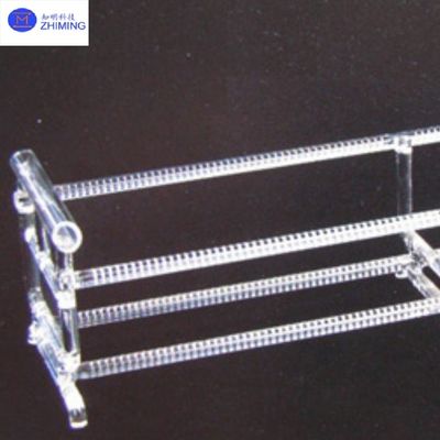 Quartz Boats Fused Silica Boat SiO₂≥99.99% Surface Roughness Ra≤0.1μm Wafer Carrier