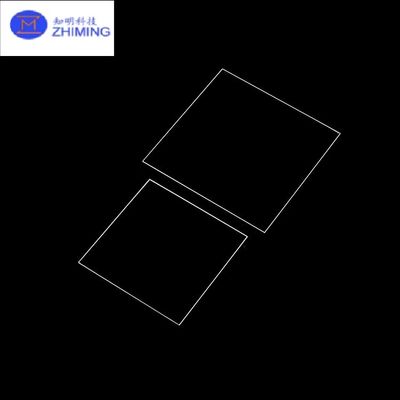 High Temperature Corrosion Resistant Window Square Shaped Quartz Glass Plates JGS1/JGS2