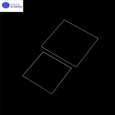 Quartz Glass Optical Windows JGS1/JGS2 Grade Coating Optional 8.2mm Thickness