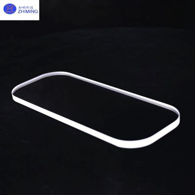 Quartz Glass Optical Windows JGS1/JGS2 Grade Coating Optional 8.2mm Thickness